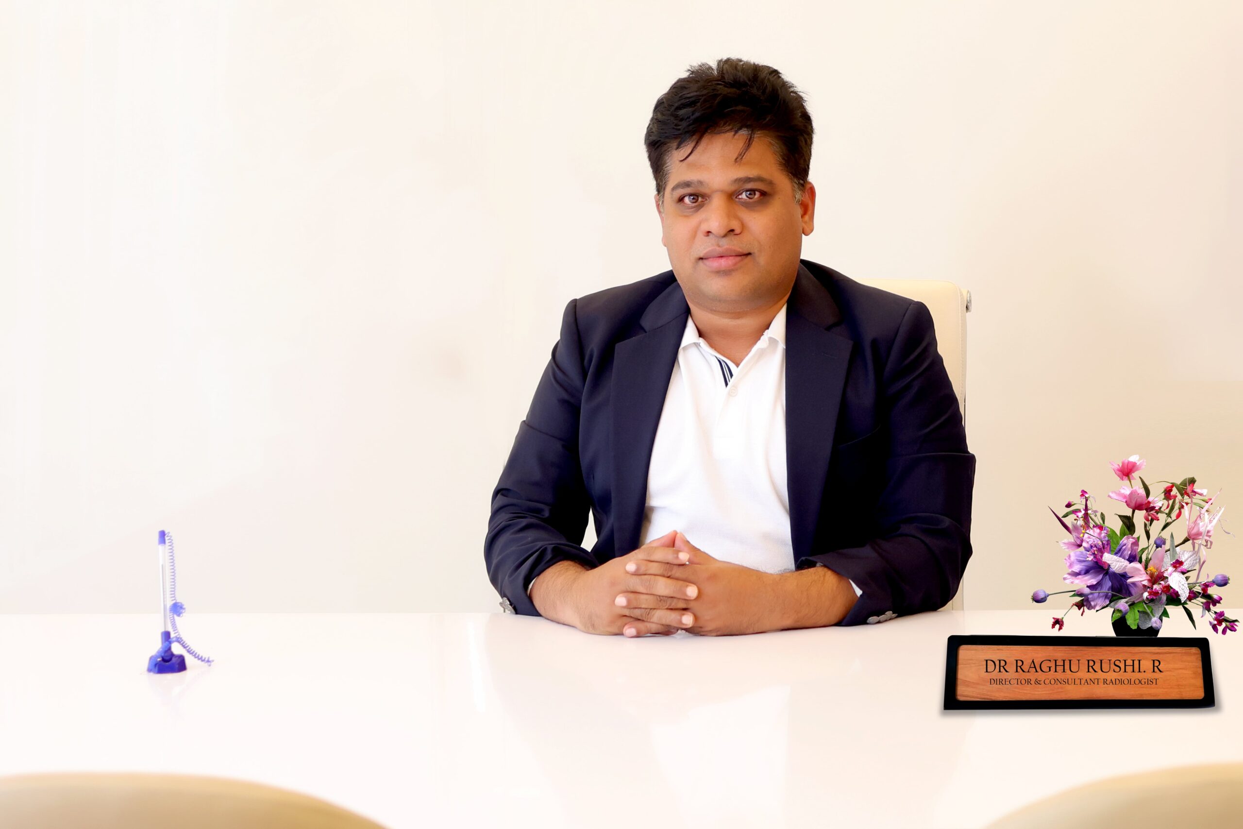 Dr. Raghu Rushi, founder of Ebisu Diagnostics